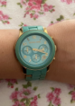 Michael Kors tyrkysové hodinky originál